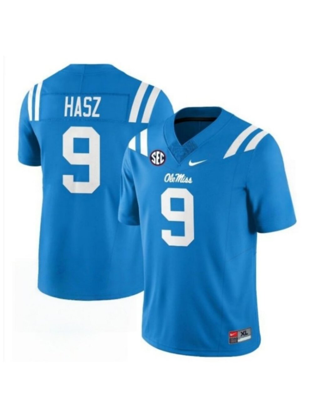 Kids Youths Luke Hasz Vapor Jersey Stitched Blue